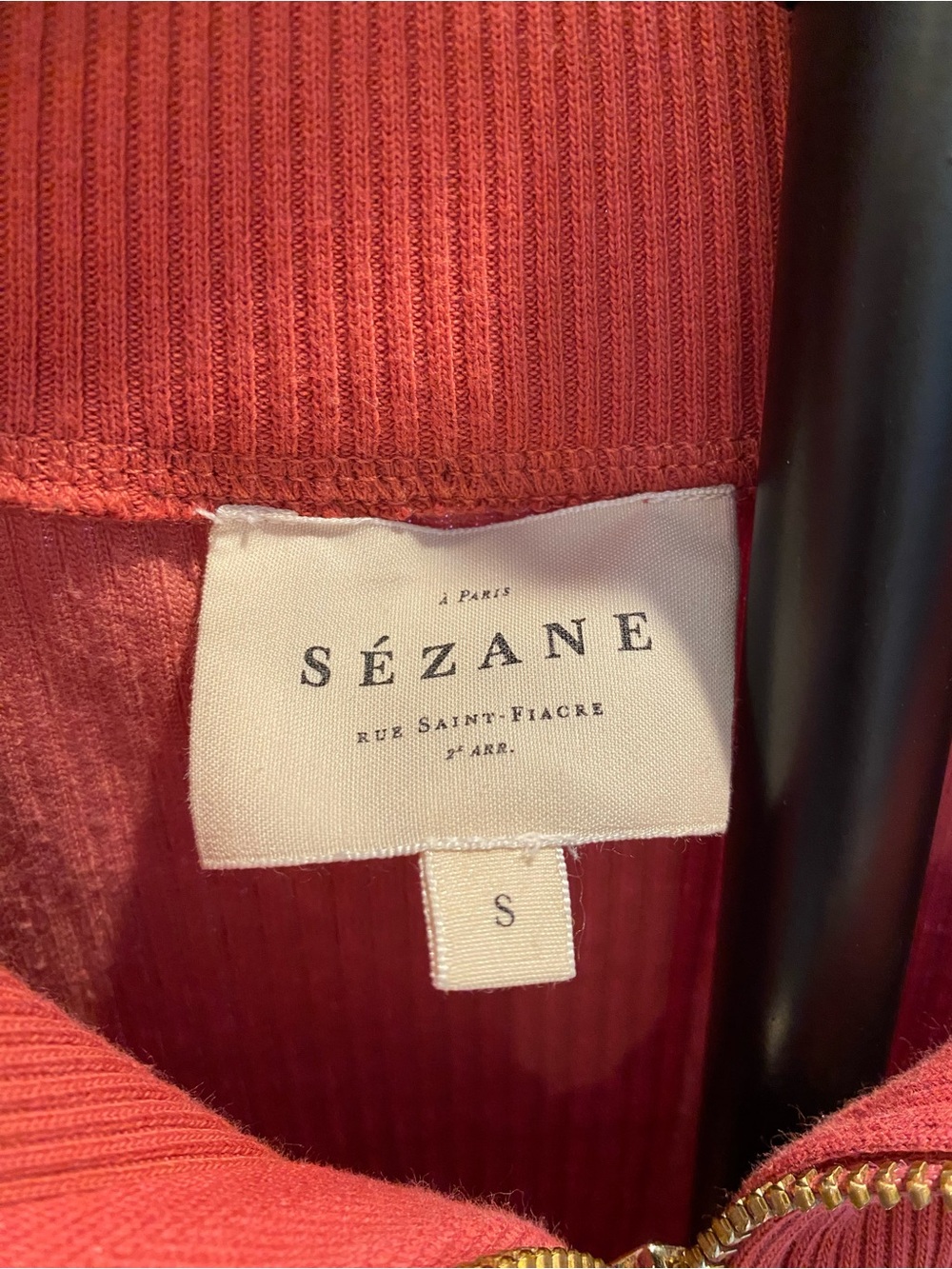 SÉZANE Salome Corduroy Zip Pullover - Picture 5 of 5